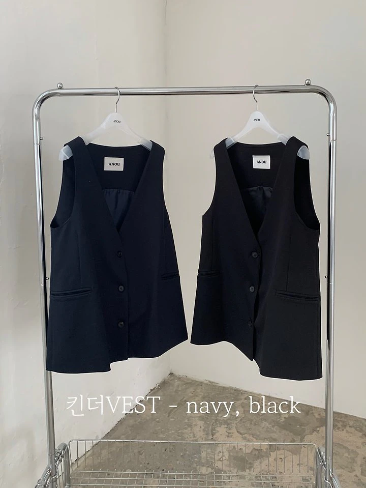 Kinder Vest by Anou for Women - view 1
