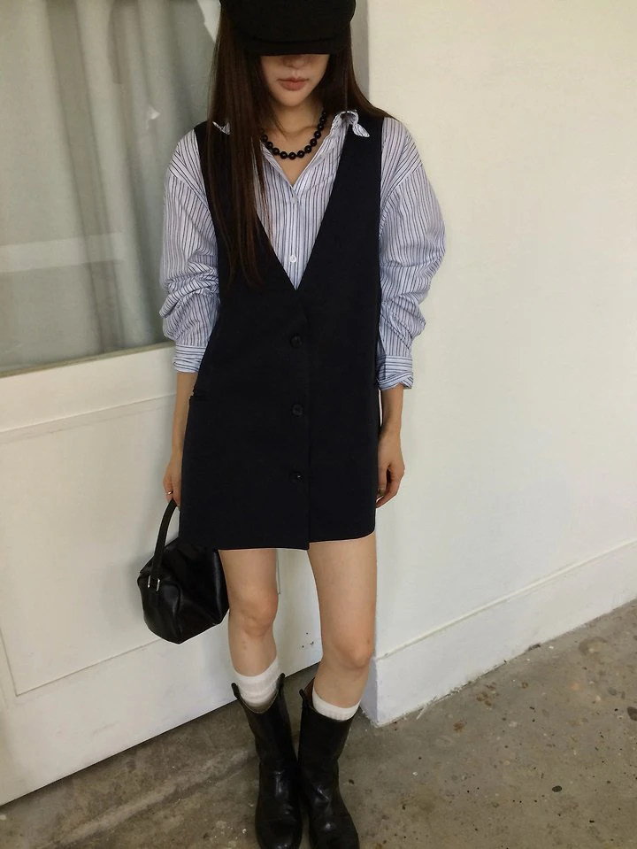 Kinder Vest by Anou for Women - view 3