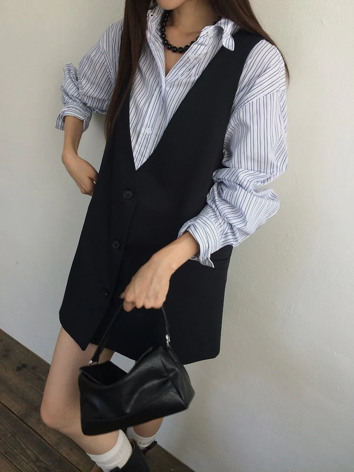 Kinder Vest by Anou for Women - view 5