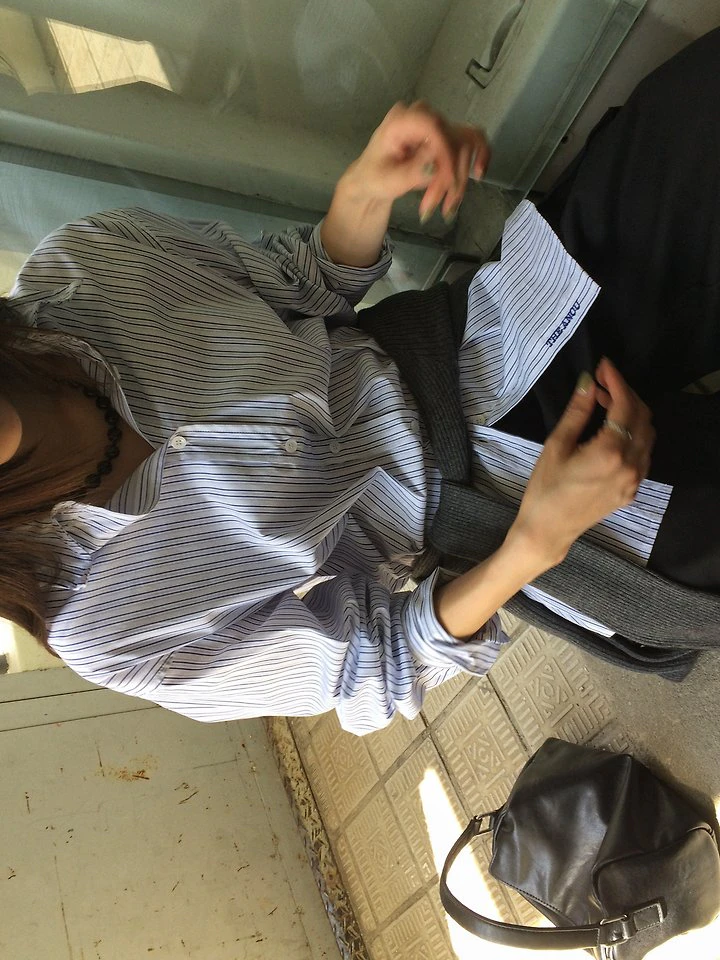 Cabo Stripe Shirt by Anou for Women - view 8