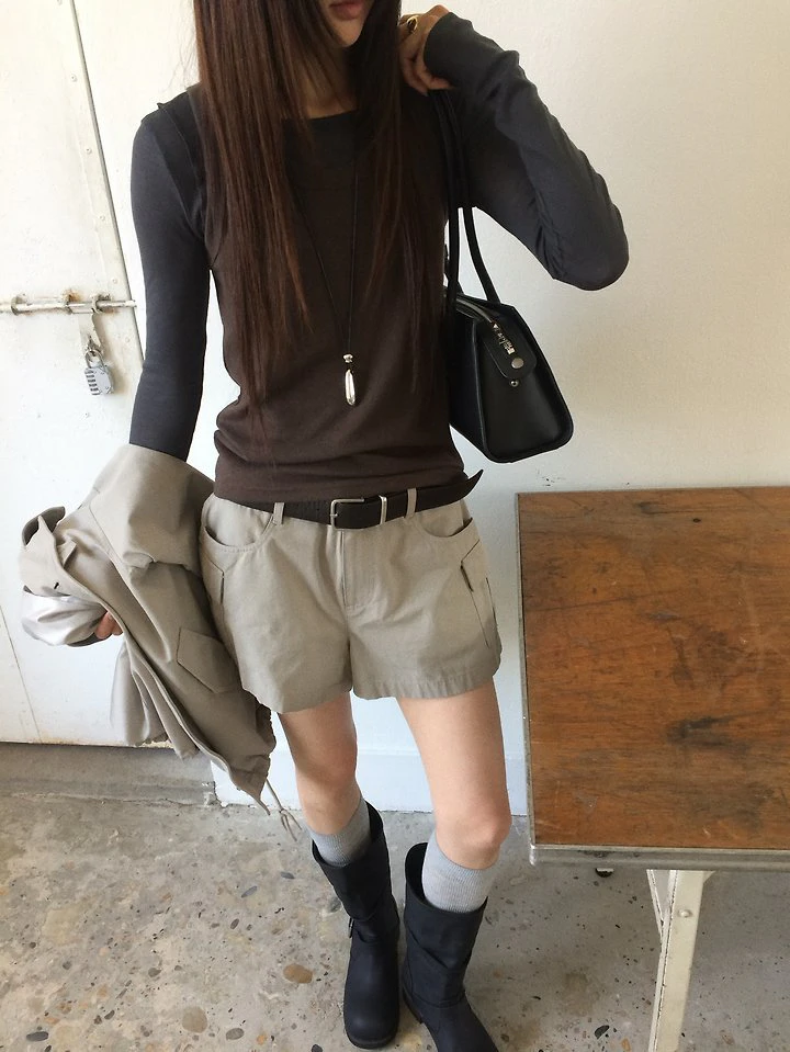 Love U-neck Knit Top by Anou for Women - view 8
