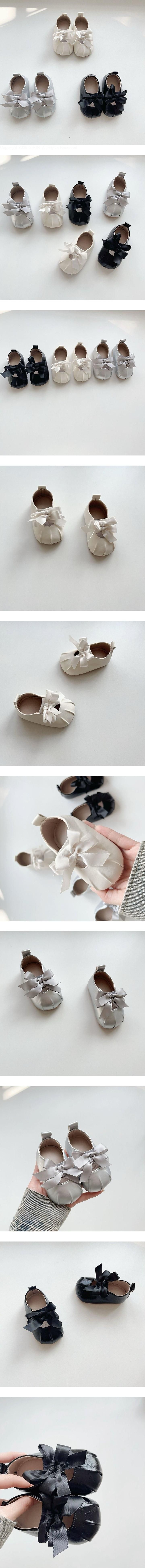Small Princess Ribbon Shoes by Ante J for Baby - view 1