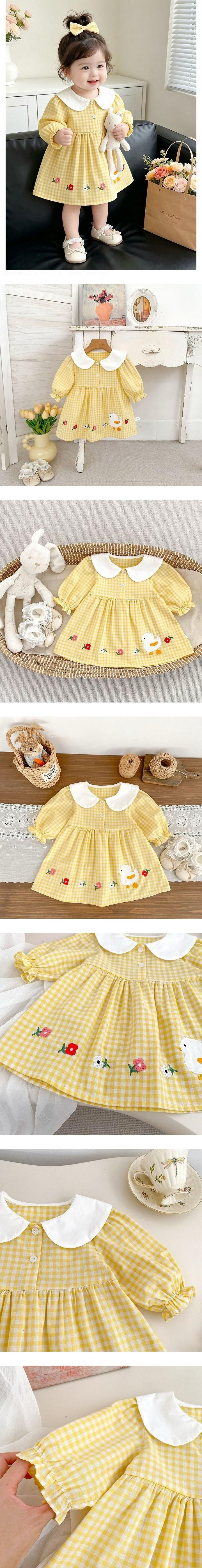 Flower Duck Dress by Ante J for Baby - view 1