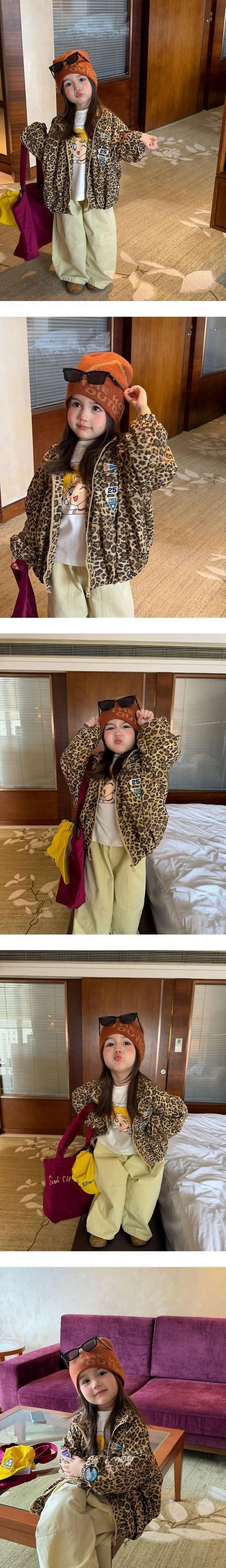 Wappen Leopard Jacket by Ante J for Child - view 1