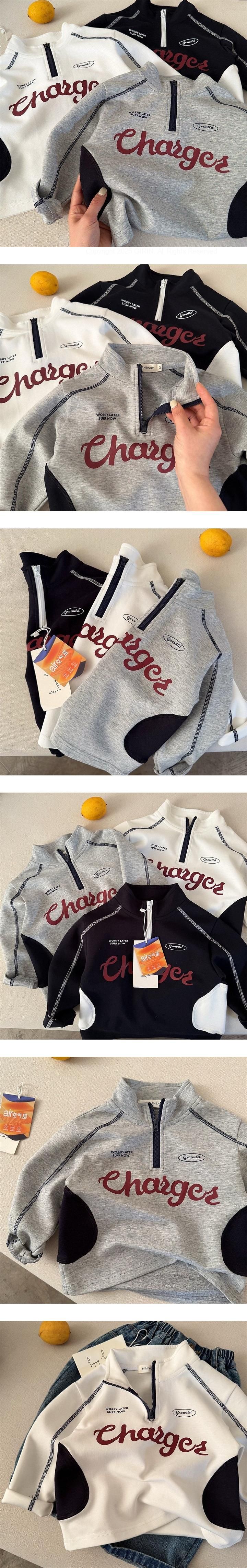 Lettering Anorak Tee by Ante J for Child - view 1