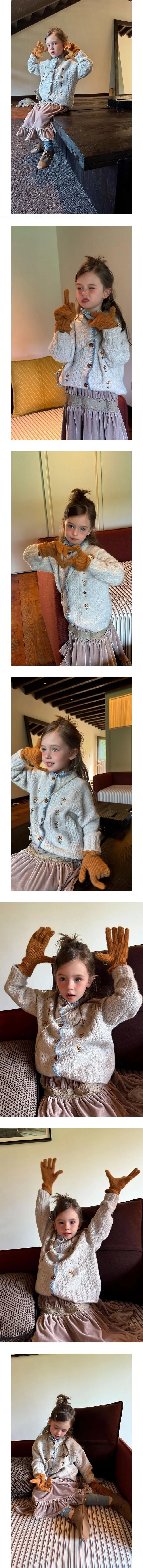 Forest Flower Cardigan by Ante J for Child - view 1