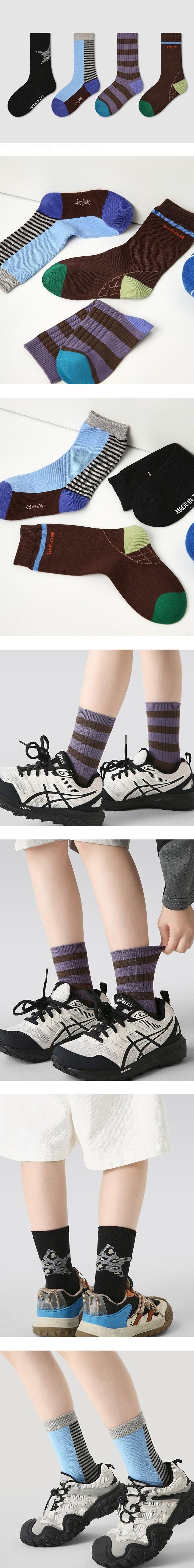 Camping Socks Set by Ante J for Child - view 1