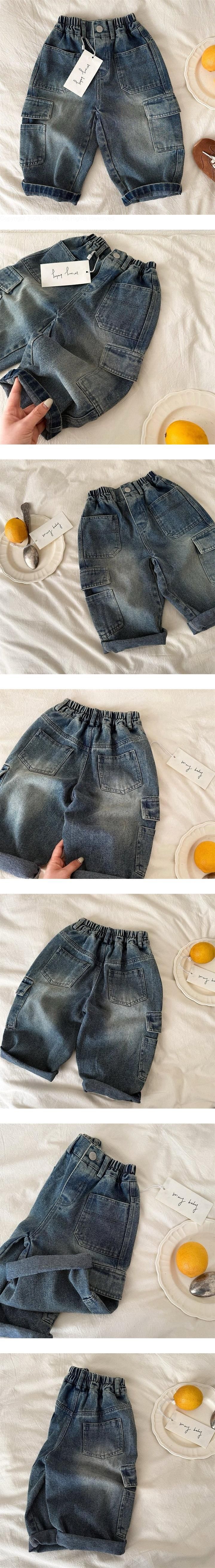 Two Pocket Denim Pants by Ante J for Child - view 1