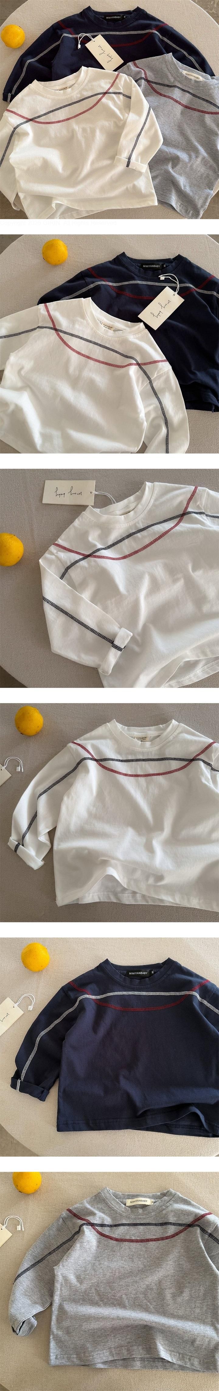 Stitch Colorblock Tee by Ante J for Child - view 1