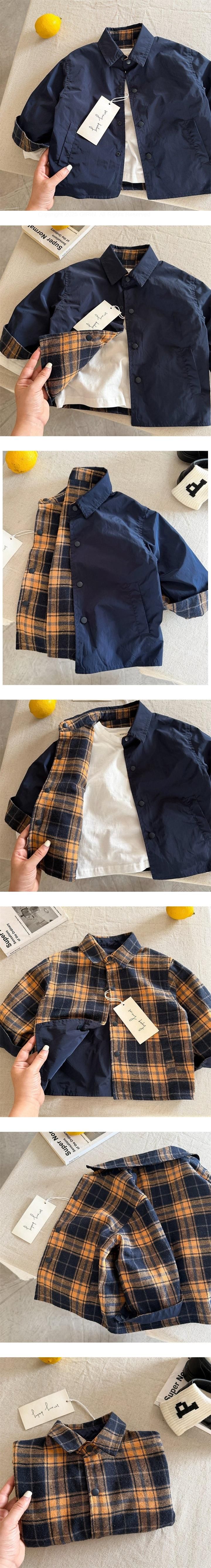 Trendy Reversible Jacket by Ante J for Child - view 1