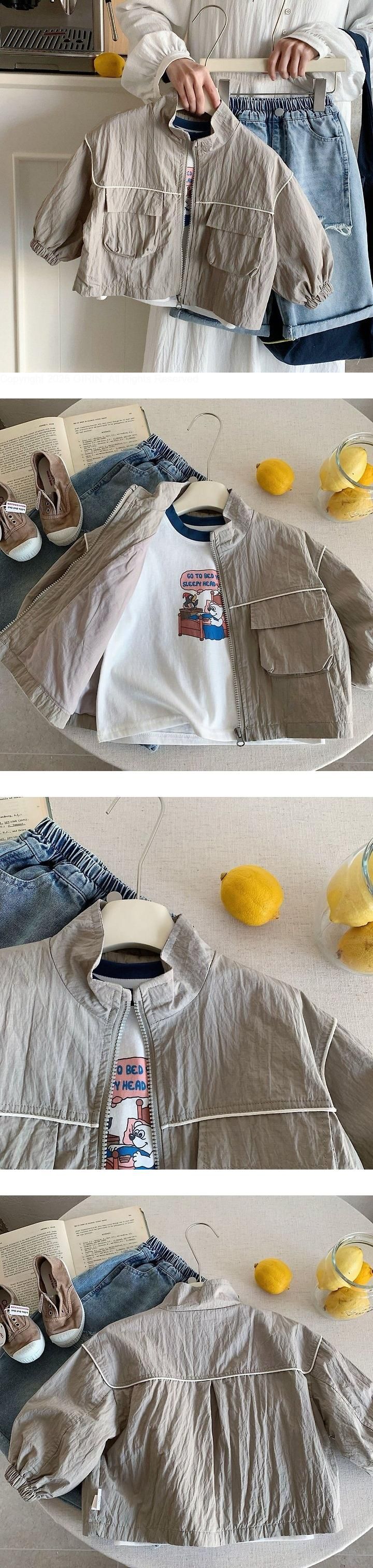 Double Pocket Jacket by Ante J for Child - view 1