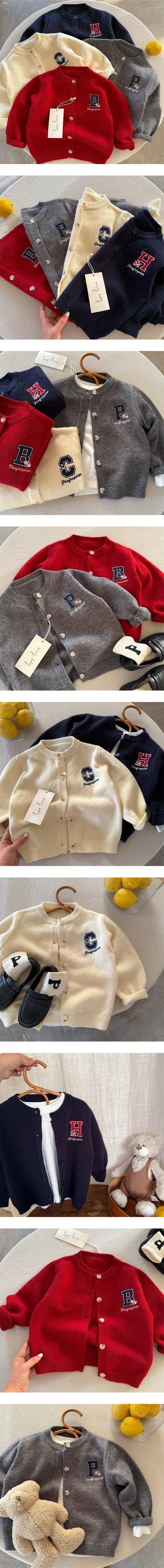 Alphabet Cardigan by Ante J for Child - view 1