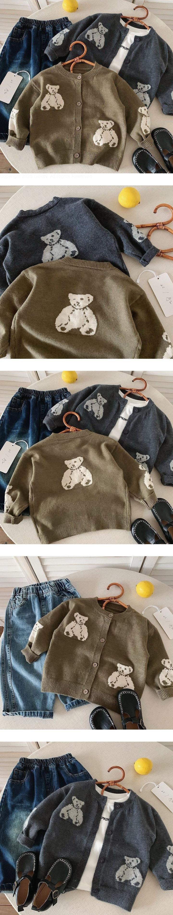 Bear Bear Cardigan by Ante J for Child - view 1