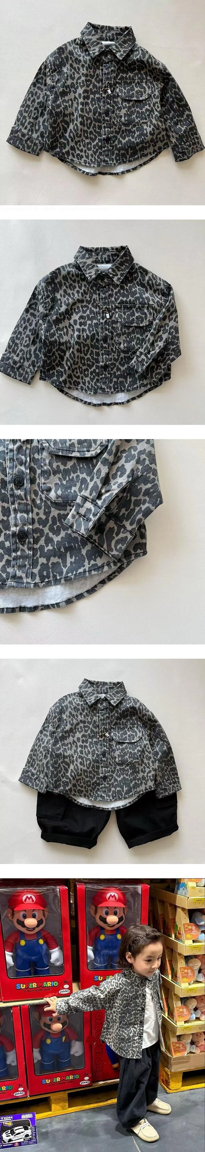 Leopard Shirt by Ante J for Child - view 1