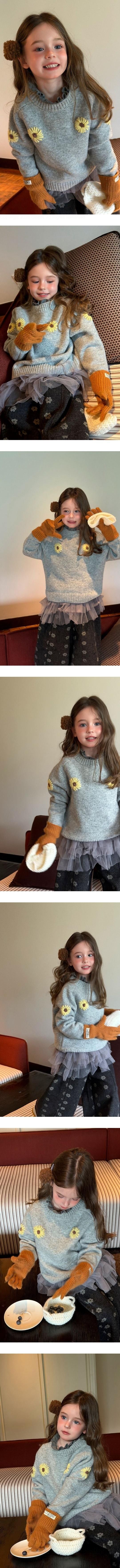 Yellow Daisy Knit by Ante J for Child - view 1