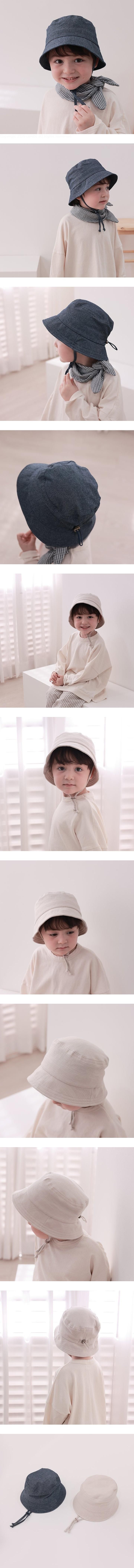 Double Gauze Bucket Hat by Apple Cat for Baby - view 1