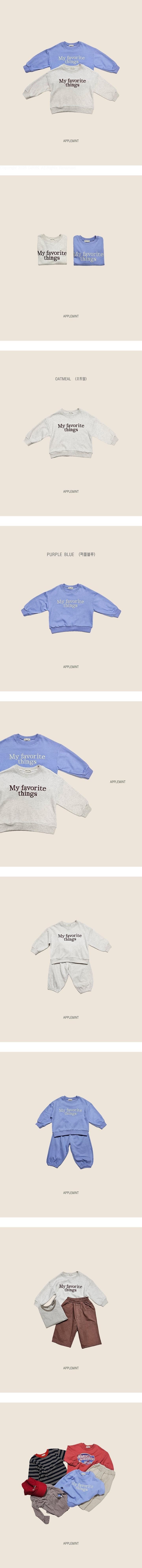 Things Sweatshirt by Applemint for Child - view 1