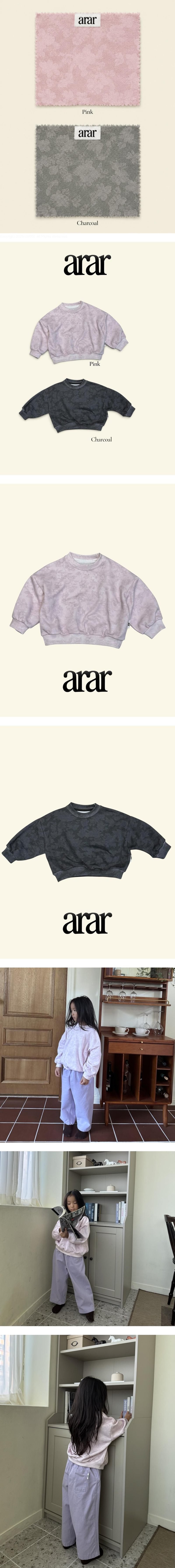 Bondi Flower Sweatshirt by Arar for Child - view 1