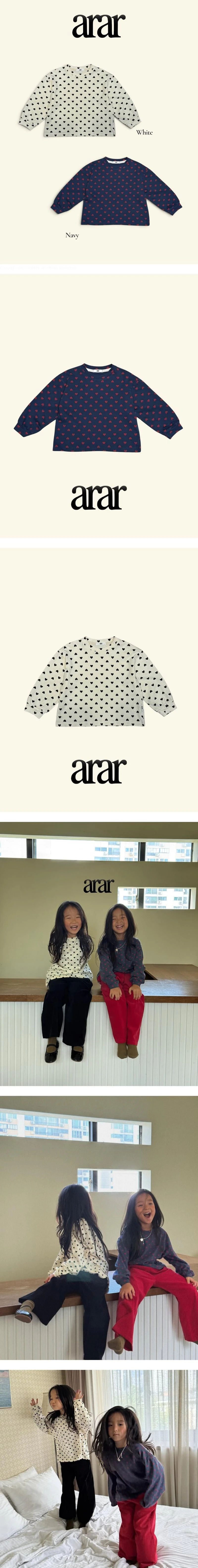 Heart Tee by Arar for Child - view 1