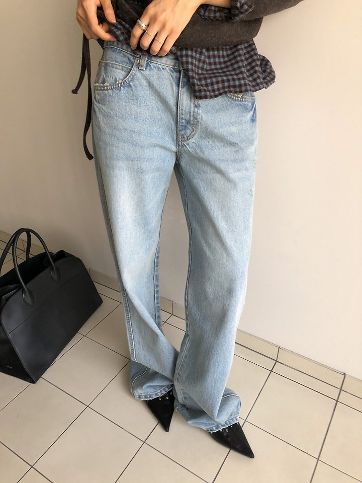Domingo Low Denim Pants by Baguette for Women - view 2