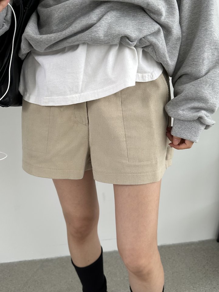 Vega Corduroy Shorts by Baguette for Women - view 8