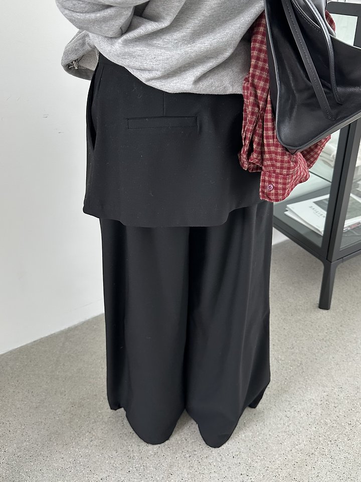 Trap Skirt Pants by Baguette for Women - view 10