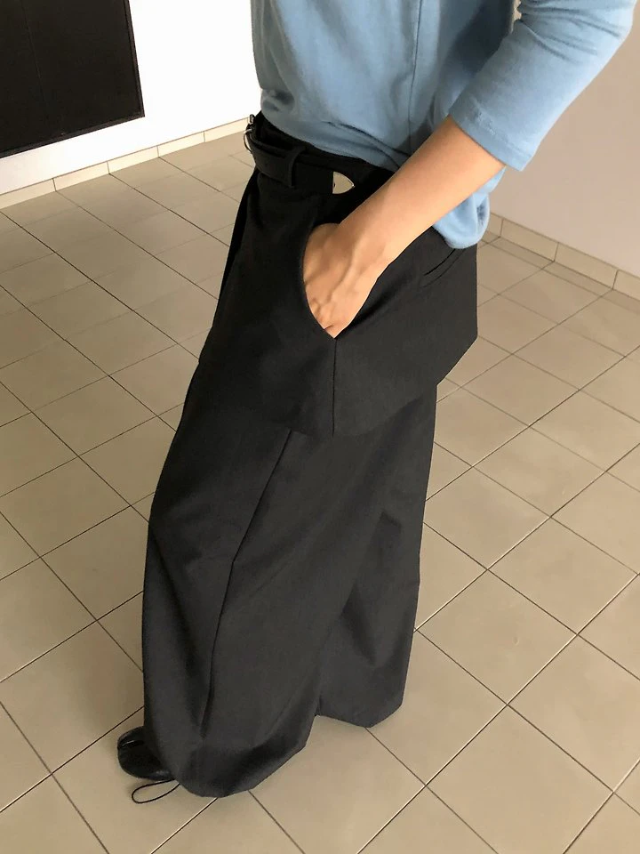 Trap Skirt Pants by Baguette for Women - view 8