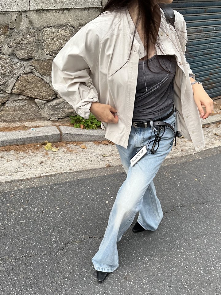 Fancy Bootscut Denim Pants by Baguette for Women - view 11