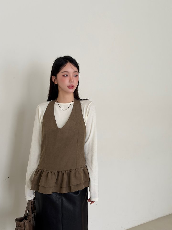 Frill Holter Top by Baguette for Women - view 6