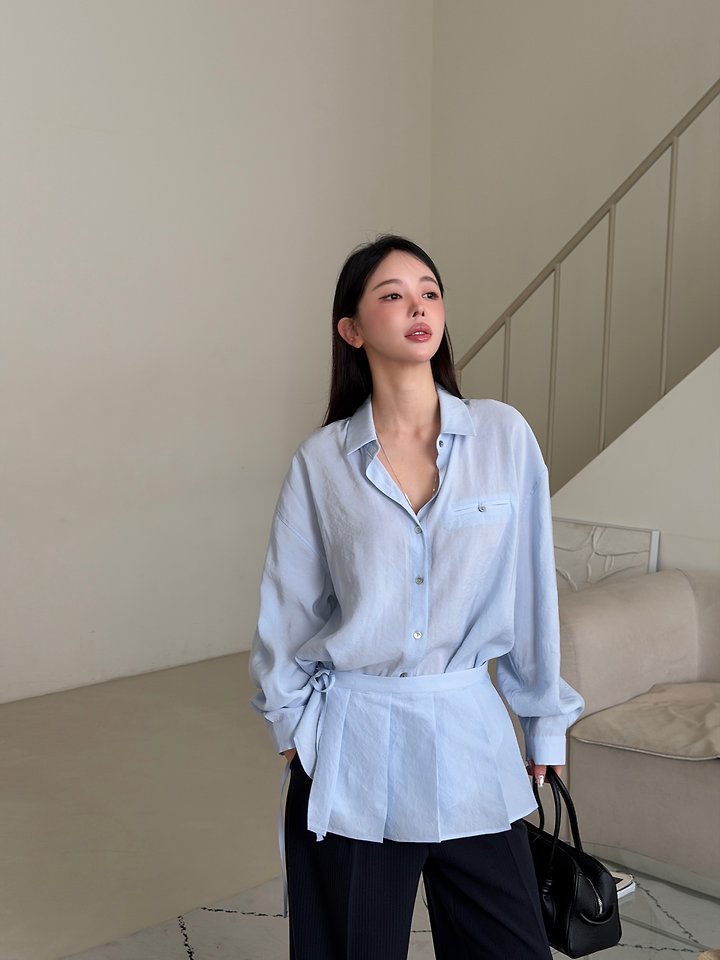 Flow Wrap Shirt by Baguette for Women - view 5