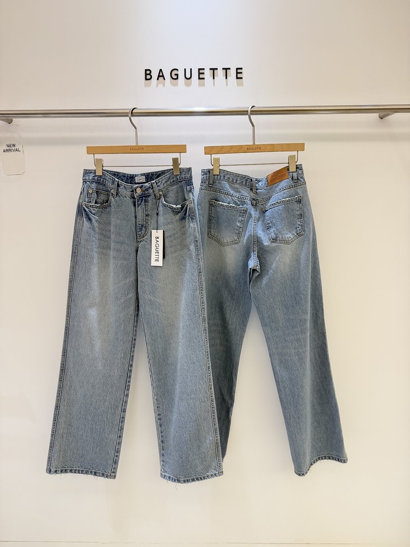 Domingo Low Denim Pants by Baguette for Women - view 1