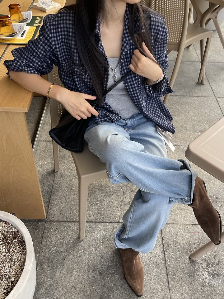 Domingo Low Denim Pants by Baguette for Women - view 11