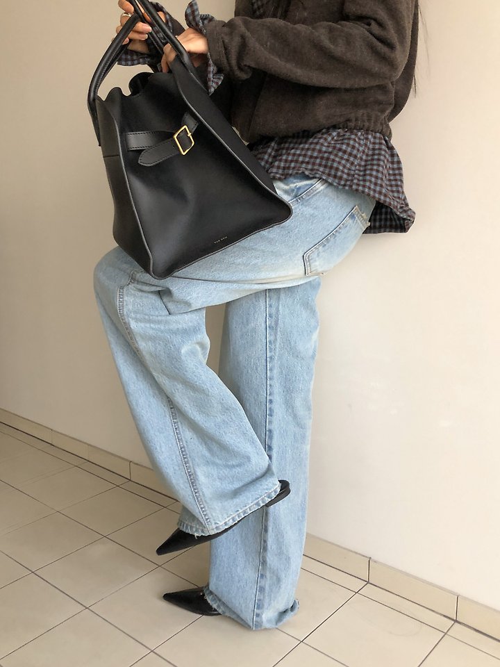 Domingo Low Denim Pants by Baguette for Women - view 5