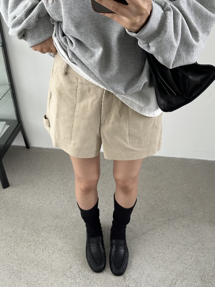Vega Corduroy Shorts by Baguette for Women - view 7