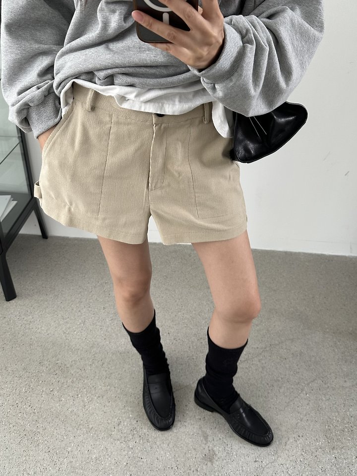Vega Corduroy Shorts by Baguette for Women - view 9