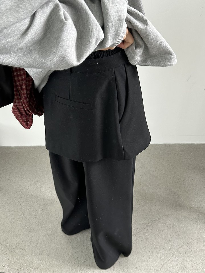 Trap Skirt Pants by Baguette for Women - view 11