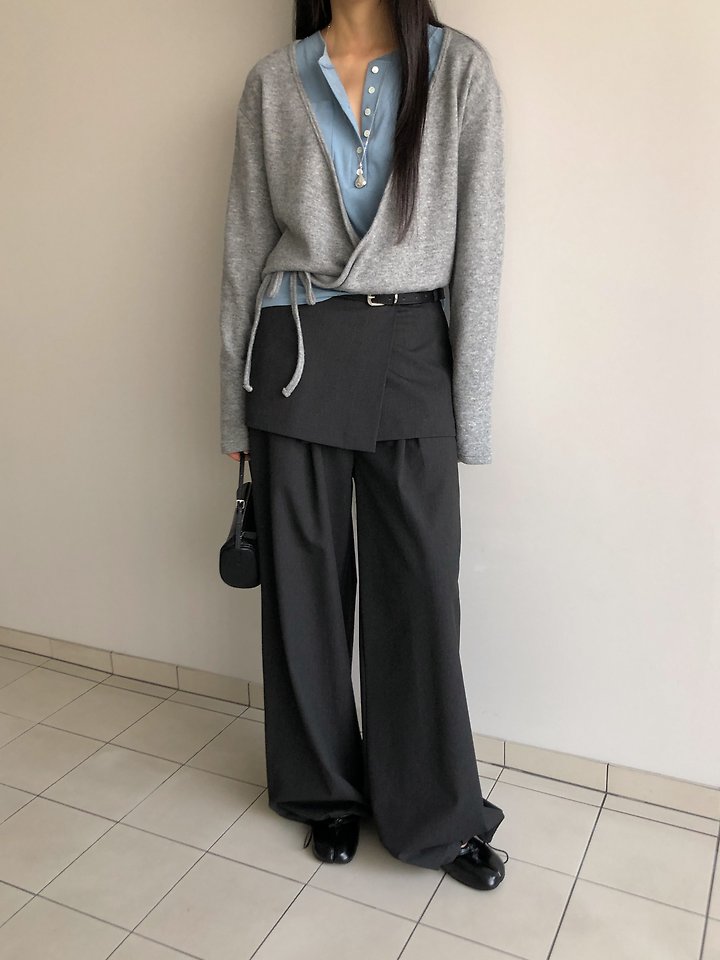 Trap Skirt Pants by Baguette for Women - view 3