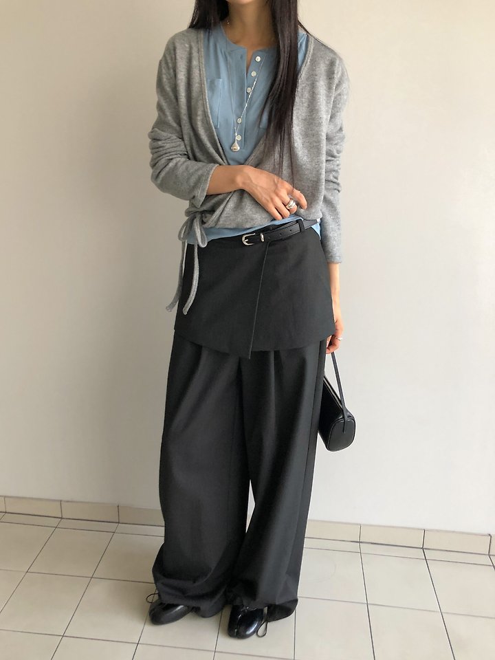 Trap Skirt Pants by Baguette for Women - view 5