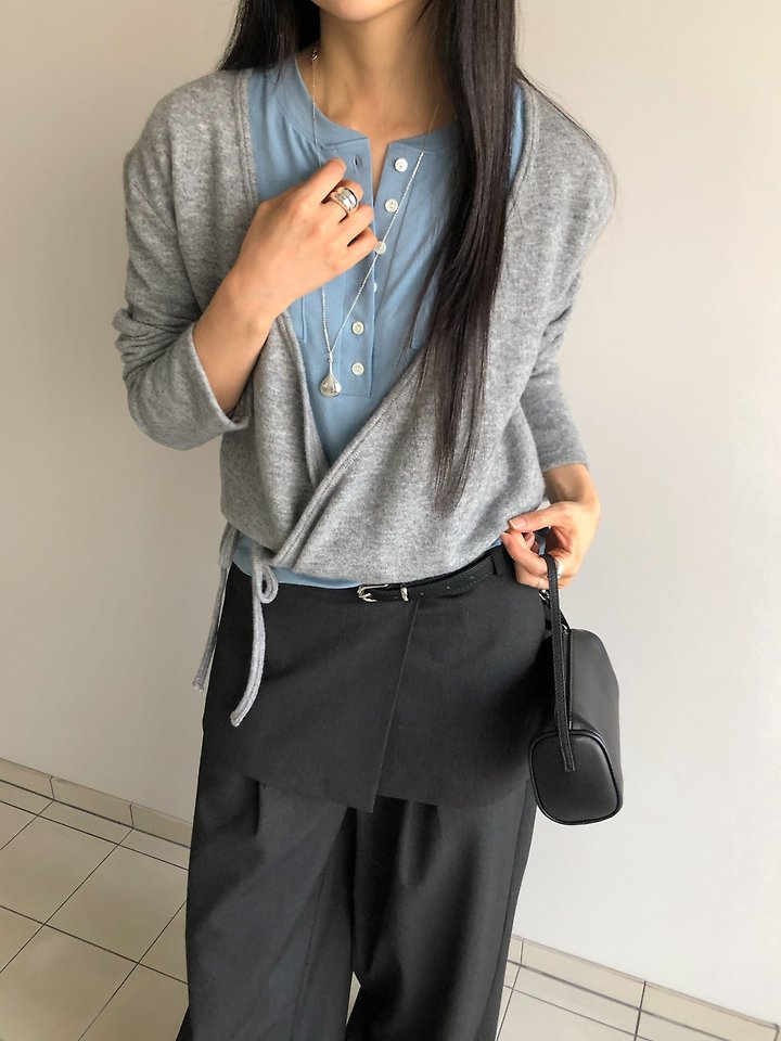 Soft Wrap Cardigan by Baguette for Women - view 4