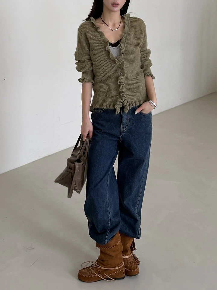 Frill Cardigan by Baguette for Women - view 7