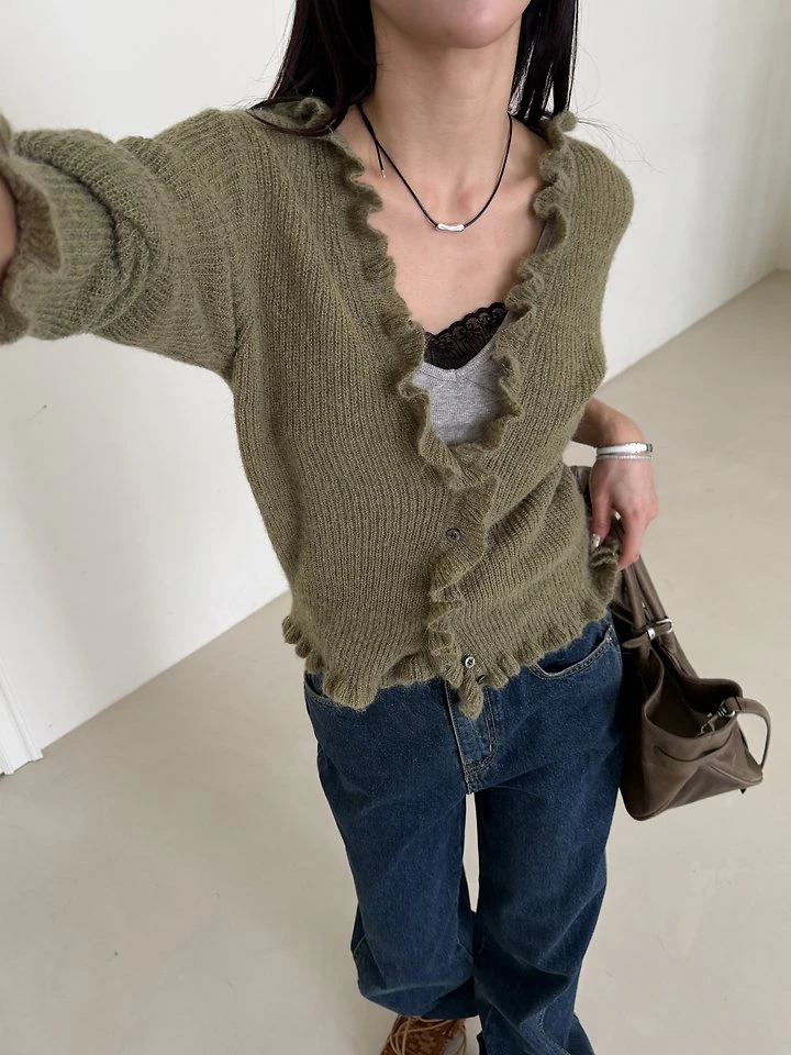Frill Cardigan by Baguette for Women - view 9