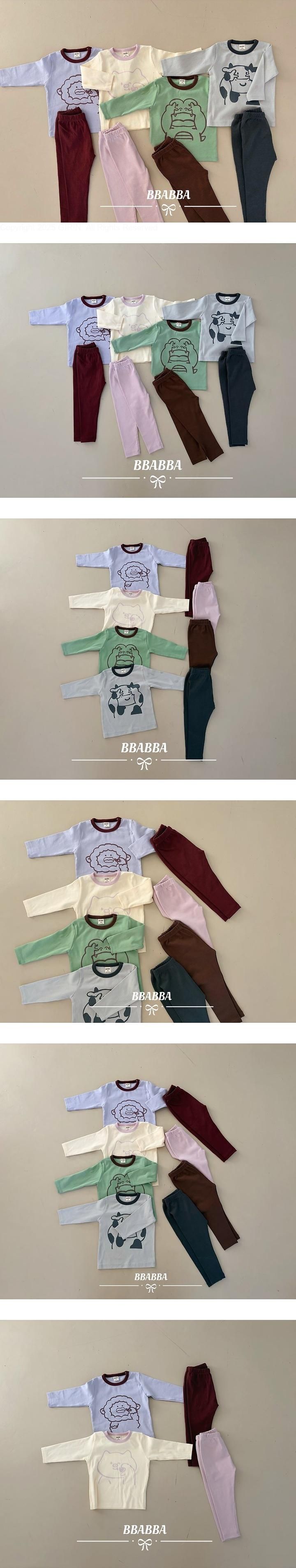 Animal Top & Bottom Set by BBABBA for Baby - view 1