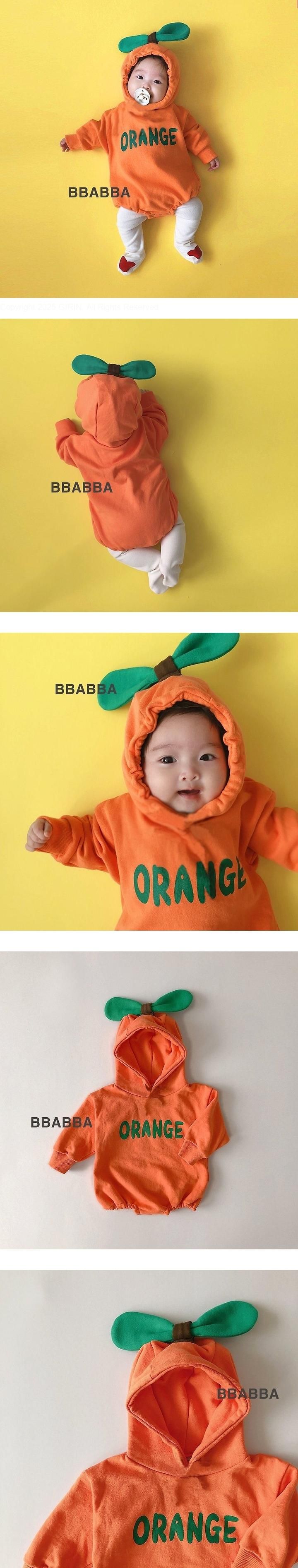 Orange Romper by BBABBA for Baby - view 1