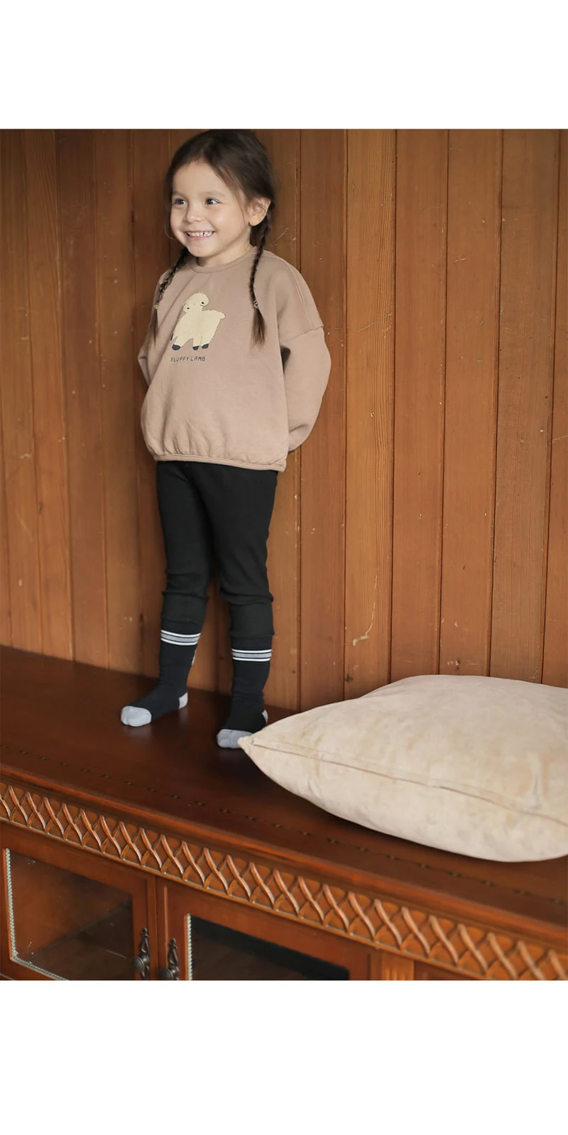 Lamb Sweatshirt by Bien a Bien for Child - view 6