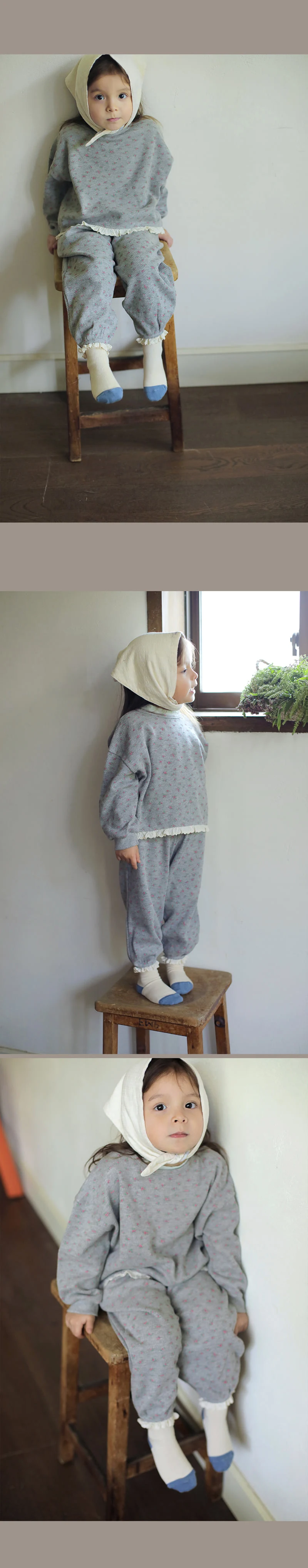 Elbon Lace Sweatshirt by Bien a Bien for Child - view 5