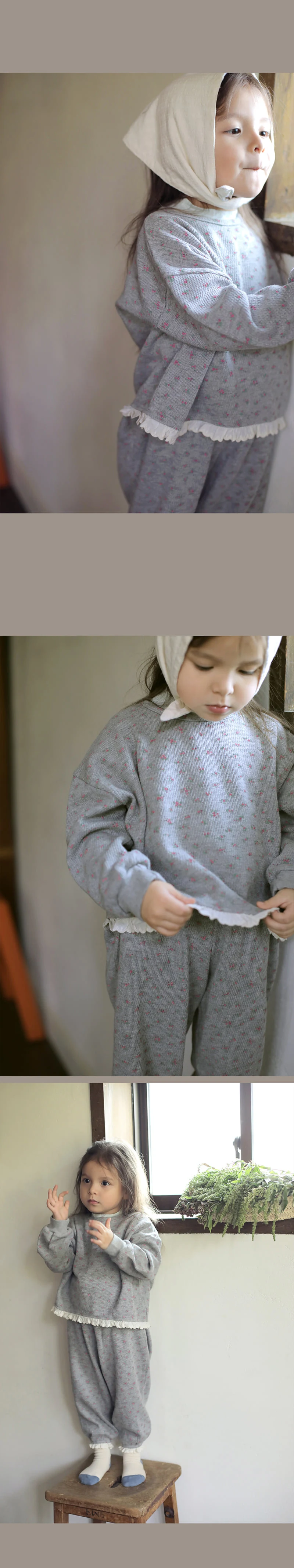Elbon Lace Sweatshirt by Bien a Bien for Child - view 6