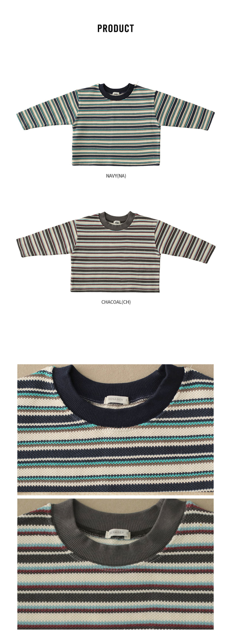 Guseul Striped Tee by Bien a Bien for Child - view 6