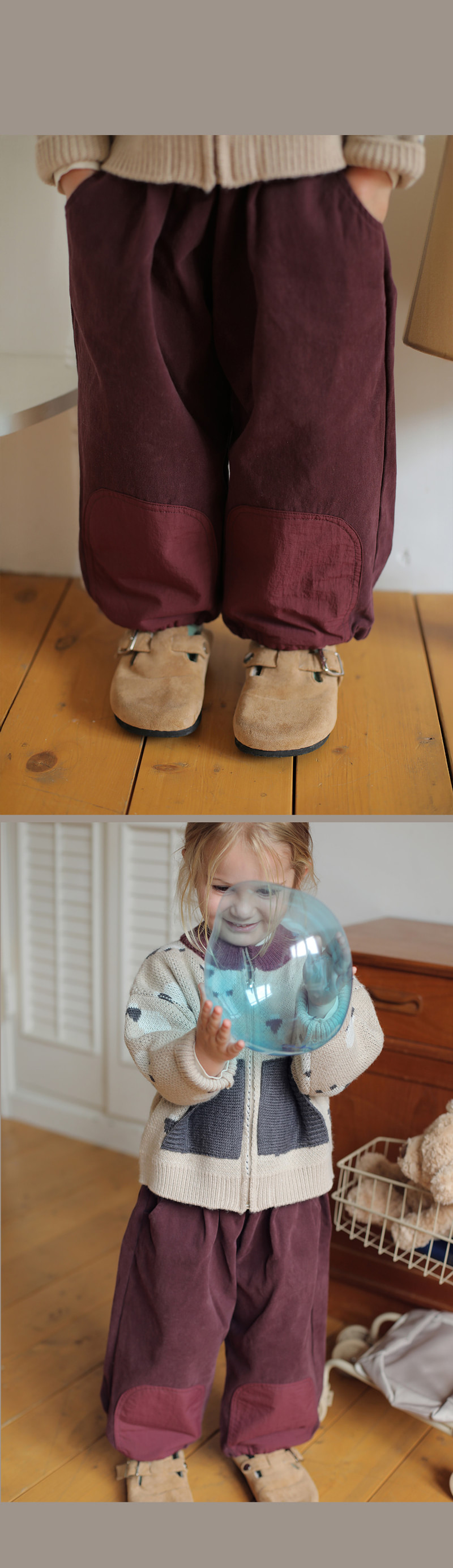 Celta Patch Pants by Bien a Bien for Child - view 3