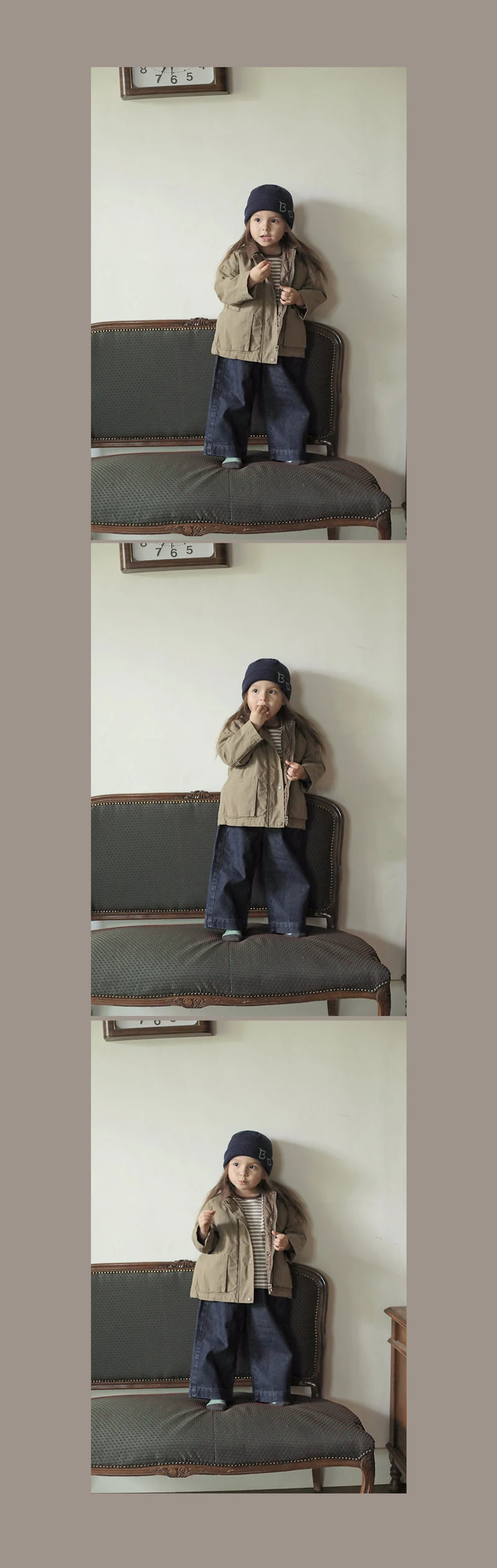 Minor Denim Pants by Bien a Bien for Child - view 5