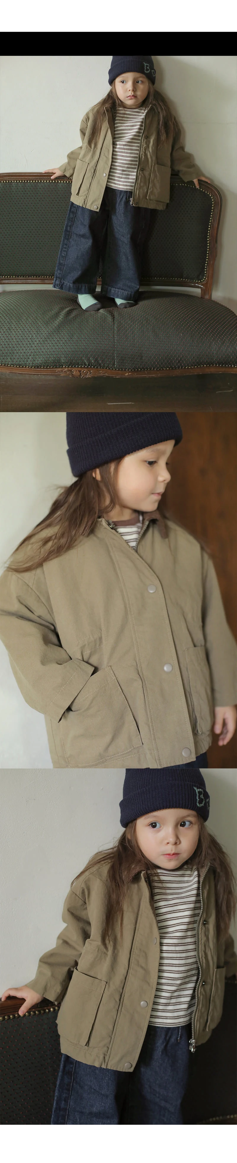 Baker Half Jacket by Bien a Bien for Child - view 6